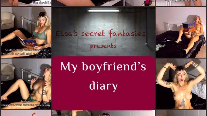 My boyfriend's diary