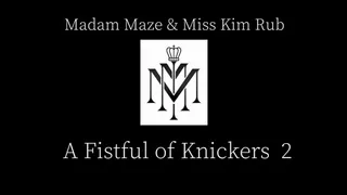 Madam Maze & Kim Rub use Slave, paddled, humiliated and shoe worship