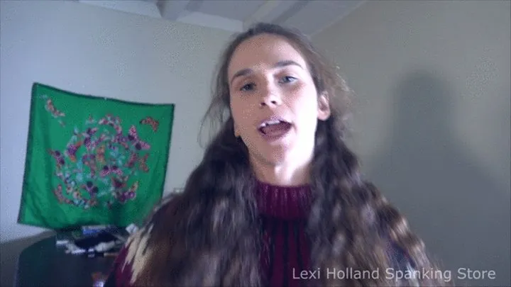 Lexi Holland Spanks You In Her Sweater On Ski Trip