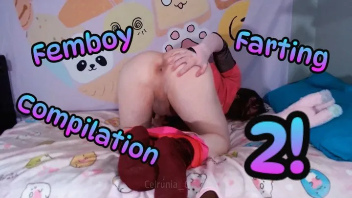 Femboy fart compilation 2!