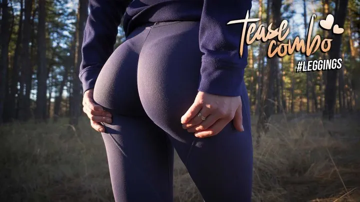 Latina Milf In Super Tight Yoga Pants Teasing Her Amazing Ass In The Forest