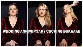 Wedding Anniversary Cuckolding Bukkake