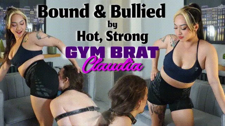 Bound and Bullied by Hot Strong Gym Brat