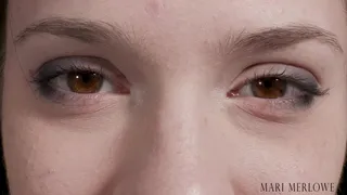 Worship My Sexy Eyes Up Close - Mari Merlowe