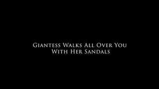 Giantess Walks All Over You With Her Sandals - Mari Merlowe