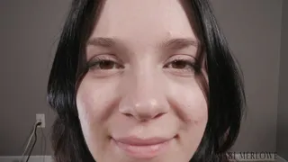 Eye Worship and Face Fetish Close Up - Mari Merlowe