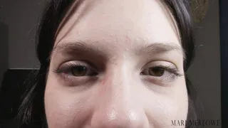 Extreme Close Up Eye and Face Worship - Mari Merlowe