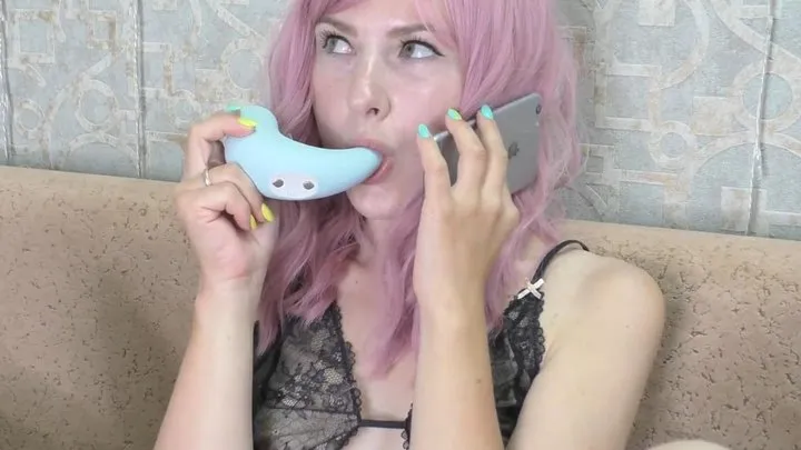 Lots of fun on the phone and with sex toys