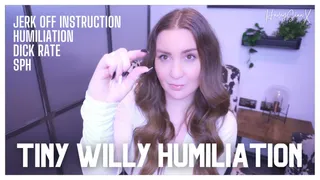 Tiny Willy Dick Rate Humiliation & JOI