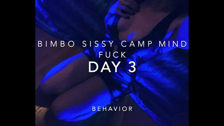 Bimbo Sissy Slut Camp Mind Fuck- Day 3