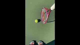 Worship My Sweaty Feet After Tennis