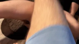 POV The Footstool Ball Bust Stomp