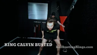 King Calvin Busted - Ballbusting Kings