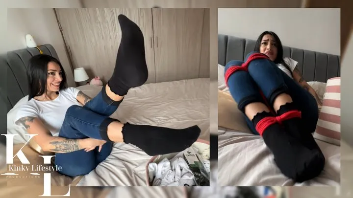 A Socks Streamer Caught by her Stalker (Censored version)