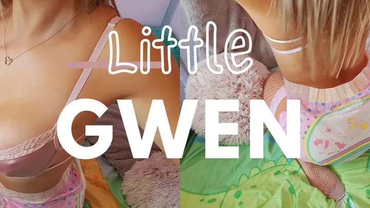 Help Little Gwen Put On Her Diaper