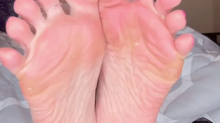 Pink Toes and Wrinkled Soles JOI