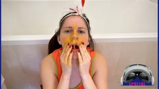 Egg-to-Nose Sneezing N Other Experiments: Weird Nose Fetish (Spatial Video)