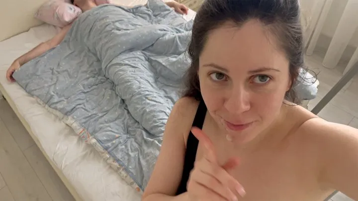 Maid Makes Cum Selfie Blowjob Video with Trained Frozen You (Female POV)