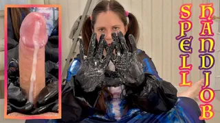 Magic Works: Handjob Girl Appears N Satisfies You in Gloves (POV)