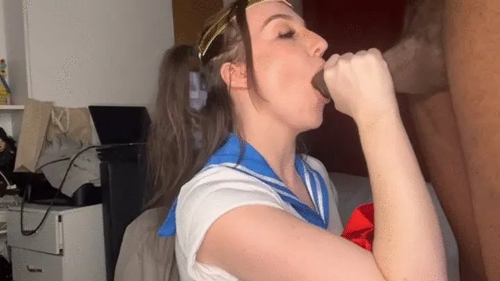 Sailor Moon Cosplay Hardcore throat rim and pussy fuck