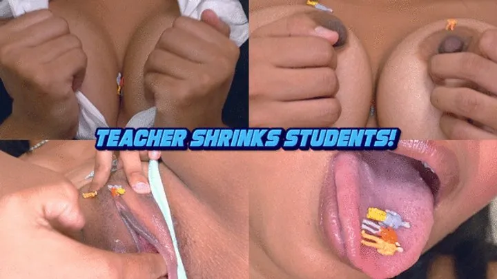 Teacher shrinks students! - Natasha