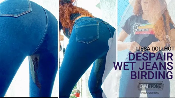 DISPAIR WET JEANS BIRDING