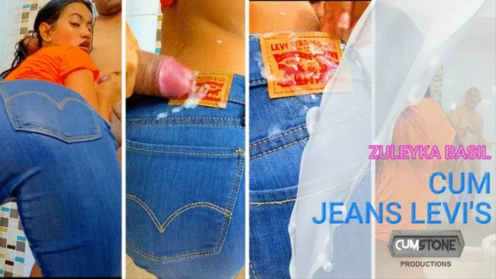 CUM IN THE JEANS LEVIS