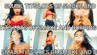 SMOKING BURPING SMALL TITS