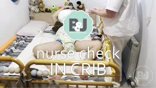 Nurse check in crib