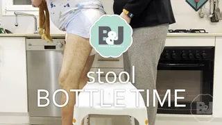 Stool bottle time