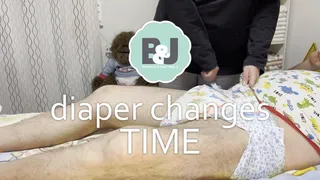 Diaper changes time