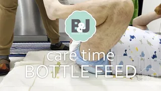 Care time: bottle feed