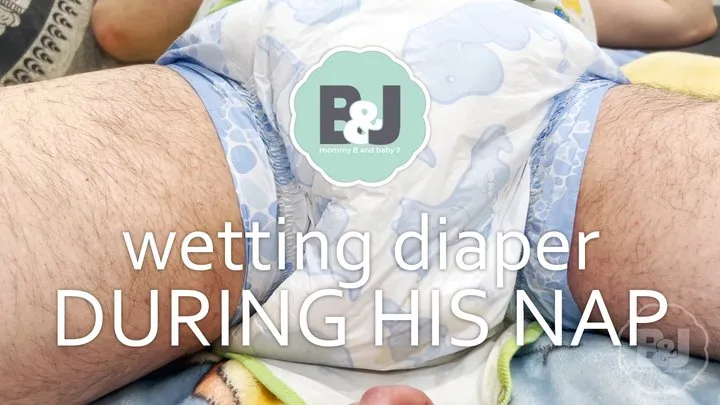 Wetting diaper during his nap