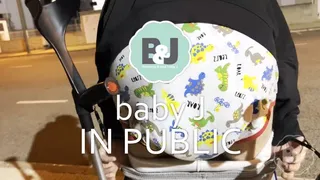 Baby J in public