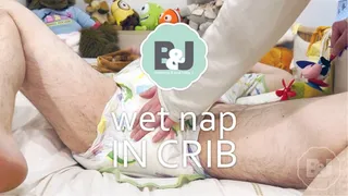 Wet nap in crib