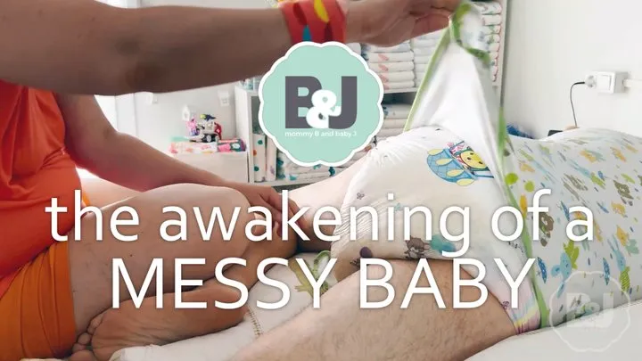 The awakening of a messy baby