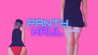 Panty Haul Milf Trying On Panties