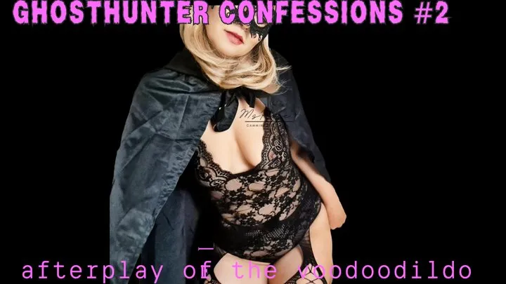 Afterplay of the Voodoodildo audio sequel of ghosthunter video by Anya Rose asmr erotic audio heroine reflecting after escape magic control