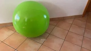 beachball pop with a cigarette