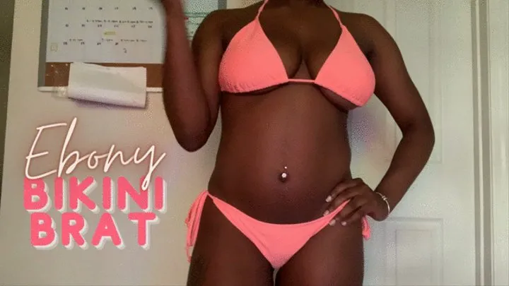 Ebony Bikini Brat