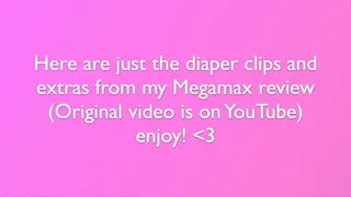 Wearing my first Megamax diaper for 12 hours