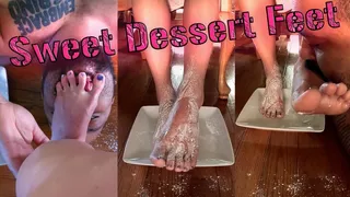 Chastity Vlog - Sweet Feet Treat - GoddessBBGRL Gets Her Feet Cleaned by her loser cuck - #Femdom #FootWorship #FootCleaning #Chastity