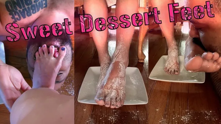 Chastity Vlog - Sweet Feet Treat - GoddessBBGRL Gets Her Feet Cleaned by her loser cuck - #Femdom #FootWorship #FootCleaning #Chastity