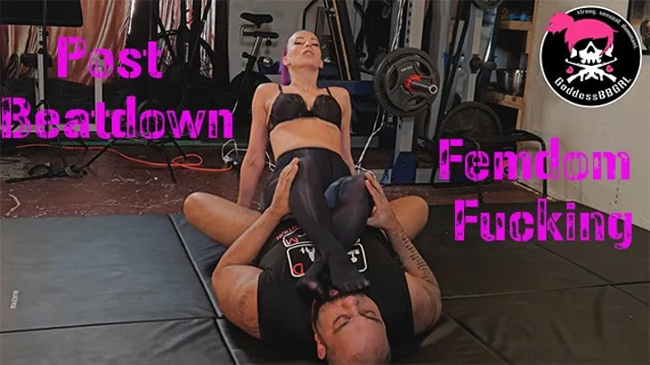 Sexual Submission 2 - Post beatdown femdom fucking in pantyhose