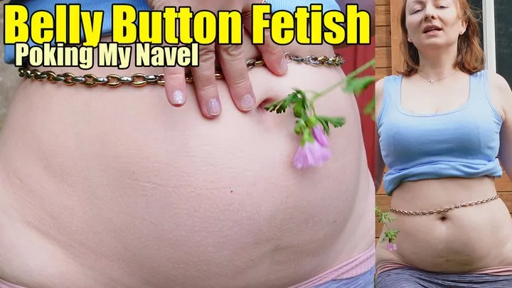 Belly Button Fetish: poke my navel til bellygasm!