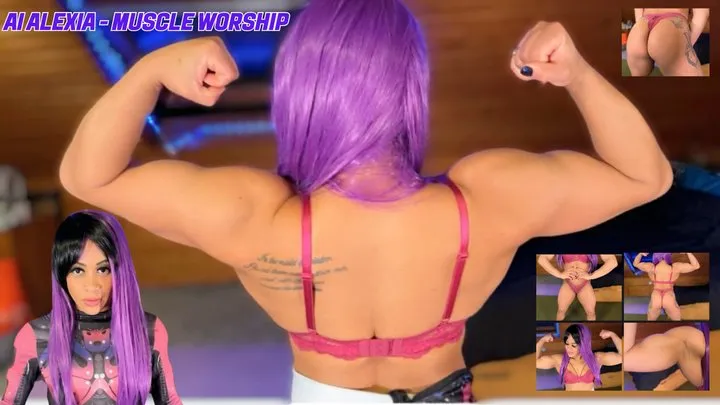 Ai Alexia - Muscle Worship