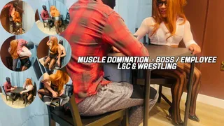 Muscle Domination - Employee Alexia