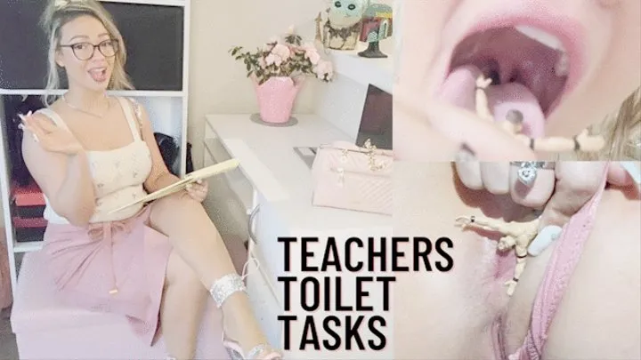 Teachers Toilet Tasks 4 Shrunken Student