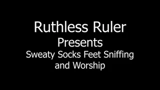 Sweaty Socks Feet Sniffing and Worship