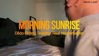 Real Orgasms Morning Dildo Riding Milf Breathy Moans